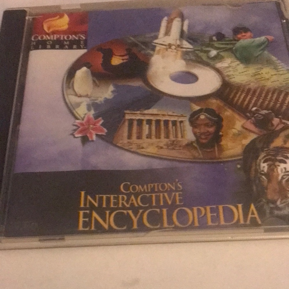Compton's Interactive Encyclopedia CD-ROM -